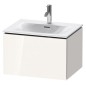 Duravit L-Cube - Meuble sous lavabo 400x620x481 mm, 1 tiroir, blanc brillant LC613502222 Duravit L-Cube - Meuble sous lavabo 400x620x481 mm, 1 tiroir, blanc brillant LC613502222