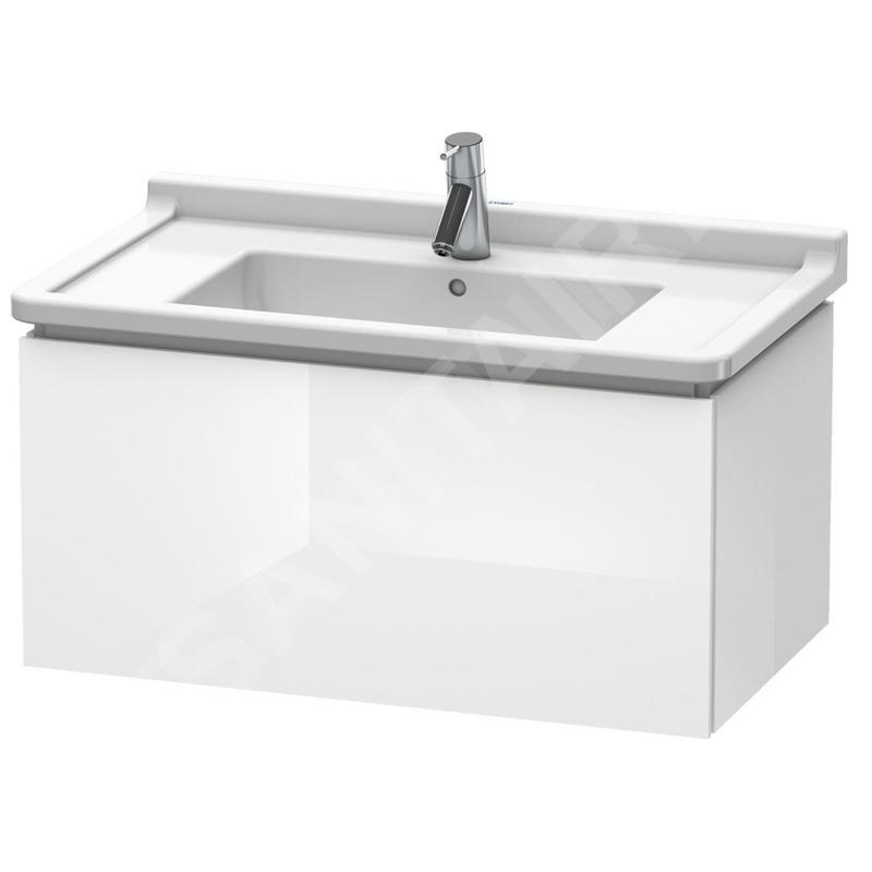 Duravit L-Cube - Meuble sous lavabo 408x820x469 mm, 1 tiroir, blanc brillant LC616502222 Duravit L-Cube - Meuble sous lavabo 408x820x469 mm, 1 tiroir, blanc brillant LC616502222