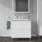 Duravit L-Cube - Meuble sous lavabo 856x820x481 mm, 2 tiroirs, blanc brillant LC662602222 Duravit L-Cube - Meuble sous lavabo 856x820x481 mm, 2 tiroirs, blanc brillant LC662602222