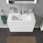 Duravit L-Cube - Meuble sous lavabo Compact 550x820x391 mm, 2 tiroirs, blanc brillant LC625702222
