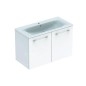 Geberit Selnova Square - Meuble-vasque 635x988x480 mm, avec vasque, 2 tiroirs, blanc brillant 501.260.00.1 Geberit Selnova Square - Meuble-vasque 635x988x480 mm, avec vasque, 2 tiroirs, blanc brillant 501.260.00.1