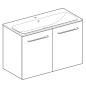 Geberit Selnova Square - Meuble-vasque 635x988x480 mm, avec vasque, 2 tiroirs, blanc brillant 501.260.00.1 Geberit Selnova Square - Meuble-vasque 635x988x480 mm, avec vasque, 2 tiroirs, blanc brillant 501.260.00.1