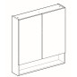 Geberit Selnova Square - Armoire de toilette 850x788x175 mm, 2 portes, noyer clair hickory 501.271.00.1 Geberit Selnova Square - Armoire de toilette 850x788x175 mm, 2 portes, noyer clair hickory 501.271.00.1
