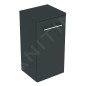 Geberit Selnova Square - Meuble latéral haut 650x330x297 mm, 1 porte, gris velouté mat 501.273.00.1