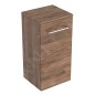 Geberit Selnova Square - Meuble latéral haut 650x330x297 mm, 1 porte, noyer hickory 501.274.00.1