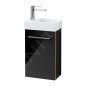 Villeroy & Boch Avento - Meuble-vasque, 340x514x202 mm, 1 porte, Crystal Black A87600B3 Villeroy & Boch Avento - Meuble-vasque, 340x514x202 mm, 1 porte, Crystal Black A87600B3