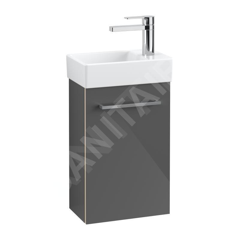 Villeroy & Boch Avento - Meuble-vasque, 340x514x202 mm, 1 porte, Crystal Grey A87601B1 Villeroy & Boch Avento - Meuble-vasque, 340x514x202 mm, 1 porte, Crystal Grey A87601B1