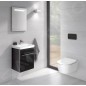 Villeroy & Boch Avento - Meuble-vasque, 430x514x352 mm, 1 porte, Crystal Black A88700B3 Villeroy & Boch Avento - Meuble-vasque, 430x514x352 mm, 1 porte, Crystal Black A88700B3