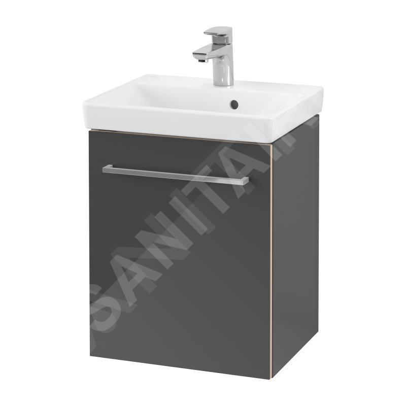 Villeroy & Boch Avento - Meuble-vasque, 430x514x352 mm, 1 porte, Crystal Grey A88701B1 Villeroy & Boch Avento - Meuble-vasque, 430x514x352 mm, 1 porte, Crystal Grey A88701B1