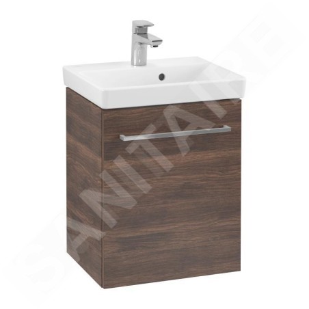 Villeroy & Boch Avento - Meuble-vasque, 430x514x352 mm, 1 porte, Arizona Oak A88700VH