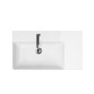 Cersanit Inverto - Lavabo 81x46 cm, avec trop-plein, trou pour robinetterie, blanc K671-006 Cersanit Inverto - Lavabo 81x46 cm, avec trop-plein, trou pour robinetterie, blanc K671-006