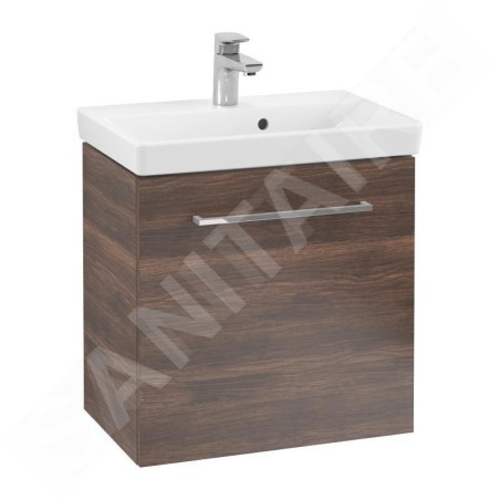 Villeroy & Boch Avento - Meuble-vasque, 530x514x352 mm, 1 porte, Arizona Oak A88800VH