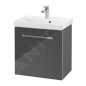 Villeroy & Boch Avento - Meuble-vasque, 530x514x352 mm, 1 porte, Crystal Grey A88801B1 Villeroy & Boch Avento - Meuble-vasque, 530x514x352 mm, 1 porte, Crystal Grey A88801B1