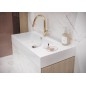 Cersanit Inverto - Lavabo 81x46 cm, avec trop-plein, trou pour robinetterie, blanc K671-006 Cersanit Inverto - Lavabo 81x46 cm, avec trop-plein, trou pour robinetterie, blanc K671-006