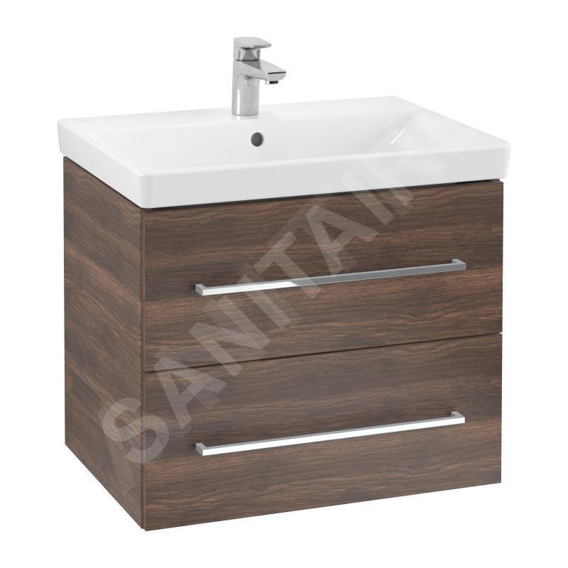 Villeroy & Boch Avento - Meuble-vasque, 630x514x452 mm, 2 tiroirs, Arizona Oak A89000VH Villeroy & Boch Avento - Meuble-vasque, 630x514x452 mm, 2 tiroirs, Arizona Oak A89000VH