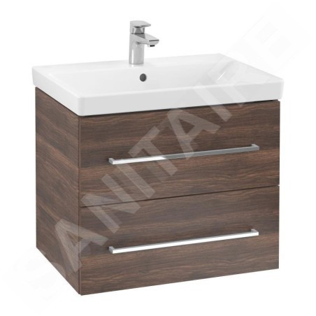Villeroy & Boch Avento - Meuble-vasque, 630x514x452 mm, 2 tiroirs, Arizona Oak A89000VH