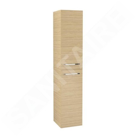 Villeroy & Boch Avento - Armoire, 350x1760x372 mm, 2 portes, Nordic Oak A89400VJ
