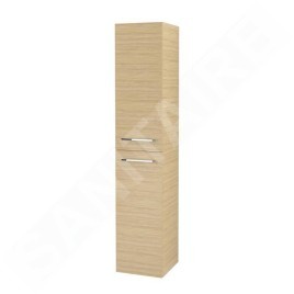 Villeroy & Boch Avento - Armoire, 350x1760x372 mm, 2 portes, Nordic Oak A89401VJ