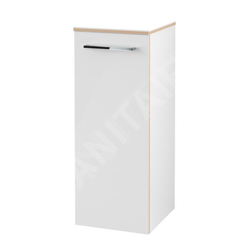 Villeroy & Boch Avento - Meuble latéral, 350x890x373 mm, 1 porte, Crystal White A89501B4