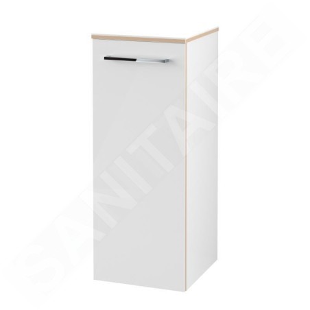 Villeroy & Boch Avento - Meuble latéral, 350x890x373 mm, 1 porte, Crystal White A89501B4