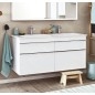 Villeroy & Boch Venticello - Meuble-vasque, 1253x590x502 mm, 4 tiroirs, Glossy White A93001DH Villeroy & Boch Venticello - Meuble-vasque, 1253x590x502 mm, 4 tiroirs, Glossy White A93001DH
