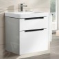 Villeroy & Boch Subway 2.0 - Meuble-vasque, 587x590x454 mm, 2 tiroirs, Glossy White A90910DH Villeroy & Boch Subway 2.0 - Meuble-vasque, 587x590x454 mm, 2 tiroirs, Glossy White A90910DH