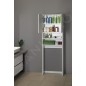 Aqualine Simplex Eco - Armoire pour lave-linge Simplex Eco 632x247x1903 mm, blanc SIME715