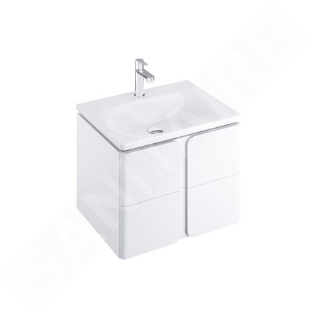 Ravak Balance - Meuble sous lavabo 600x500x465 mm, blanc X000001366
