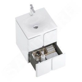Ravak Balance - Meuble sous lavabo 600x500x465 mm, blanc X000001366