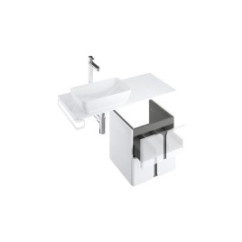 Ravak Balance - Meuble sous lavabo 500x500x465 mm, blanc X000001364