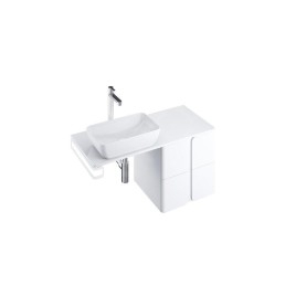 Ravak Balance - Meuble sous lavabo 500x500x465 mm, blanc X000001364