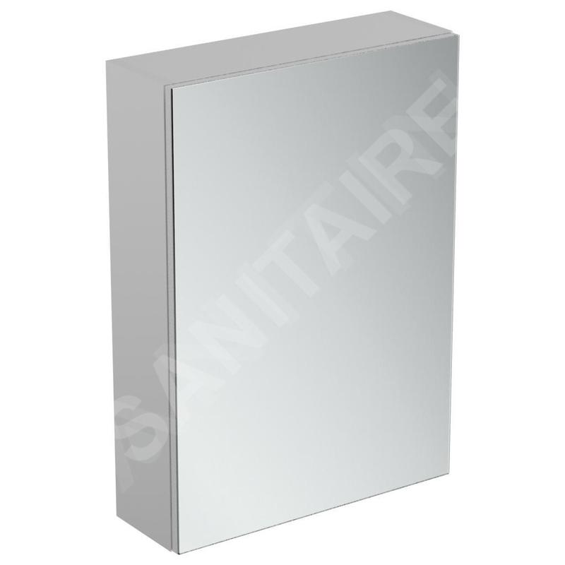 Ideal Standard Mirror&Light - Armoire de toilette 600x700 mm, aluminium T3589AL