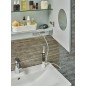 Ideal Standard Mirror&Light - Armoire de toilette avec éclairage LED et prise, 500x700 mm, aluminium T3428AL