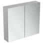 Ideal Standard Mirror&Light - Armoire de toilette 800x700 mm, aluminium T3591AL Ideal Standard Mirror&Light - Armoire de toilette 800x700 mm, aluminium T3591AL