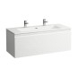 Laufen Pro S - Meuble avec double-lavabo, 1200x530x500 mm, 1 tiroirs, blanc brillant H8609674751071 Laufen Pro S - Meuble avec double-lavabo, 1200x530x500 mm, 1 tiroirs, blanc brillant H8609674751071