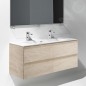 Laufen Pro S - Meuble avec double-lavabo, 1200x545x500 mm, 2 tiroirs, chêne clair H8619674791071 Laufen Pro S - Meuble avec double-lavabo, 1200x545x500 mm, 2 tiroirs, chêne clair H8619674791071