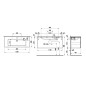 Laufen Pro S - Meuble avec double-lavabo, 1200x545x500 mm, 2 tiroirs, wengé H8619674231071 Laufen Pro S - Meuble avec double-lavabo, 1200x545x500 mm, 2 tiroirs, wengé H8619674231071