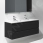 Laufen Pro S - Meuble avec double-lavabo, 1200x545x500 mm, 2 tiroirs, wengé H8619674231071 Laufen Pro S - Meuble avec double-lavabo, 1200x545x500 mm, 2 tiroirs, wengé H8619674231071