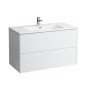 Laufen Pro S - Meuble avec lavabo, 1000x610x500 mm, 2 tiroirs, blanc brillant H8649622611041 Laufen Pro S - Meuble avec lavabo, 1000x610x500 mm, 2 tiroirs, blanc brillant H8649622611041