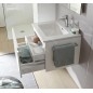 Laufen Pro S - Meuble avec lavabo, 1200x530x500 mm, 1 tiroirs, blanc mat H8609684631041 Laufen Pro S - Meuble avec lavabo, 1200x530x500 mm, 1 tiroirs, blanc mat H8609684631041