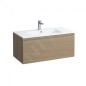 Laufen Pro S - Meuble avec lavabo, 1200x530x500 mm, 1 tiroirs, chêne clair H8609674791041 Laufen Pro S - Meuble avec lavabo, 1200x530x500 mm, 1 tiroirs, chêne clair H8609674791041