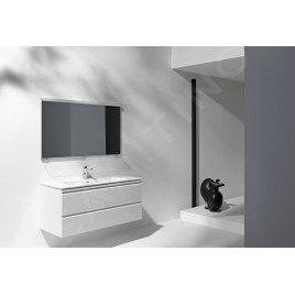 Laufen Pro S - Meuble avec lavabo, 1200x545x500 mm, 2 tiroirs, blanc mat H8619674631041
