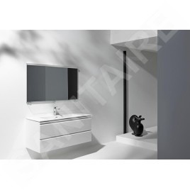 Laufen Pro S - Meuble avec lavabo, 1200x545x500 cm, 2 tiroirs, blanc brillant H8619674751041