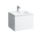 Laufen Pro S - Meuble avec lavabo, 600x500x460 mm, 1 tiroirs, blanc brillant H8609624751041 Laufen Pro S - Meuble avec lavabo, 600x500x460 mm, 1 tiroirs, blanc brillant H8609624751041