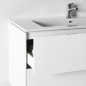 Laufen Pro S - Meuble avec lavabo, 800x610x500 mm, 2 tiroirs, blanc mat H8649612601041 Laufen Pro S - Meuble avec lavabo, 800x610x500 mm, 2 tiroirs, blanc mat H8649612601041