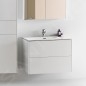 Laufen Pro S - Meuble avec lavabo, 800x610x500 mm, 2 tiroirs, blanc mat H8649612601041 Laufen Pro S - Meuble avec lavabo, 800x610x500 mm, 2 tiroirs, blanc mat H8649612601041