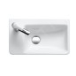 Laufen Pro S - Meuble avec lavabo, siphon et étagère latérale à gauche, 480x280x690 mm, blanc brillant H8629654751041 Laufen Pro S - Meuble avec lavabo, siphon et étagère latérale à gauche, 480x280x690 mm, blanc brillant H8629654751041