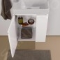 Laufen Pro S - Meuble avec lavabo, siphon et étagère latérale à droite, 480x280x690 mm, blanc mat H8629654631041 Laufen Pro S - Meuble avec lavabo, siphon et étagère latérale à droite, 480x280x690 mm, blanc mat H8629654631041