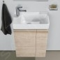 Laufen Pro S - Meuble pour lave-mains avec porte et tablette latérale à droite, 470x275x605 mm, chêne clair H4830010954791 Laufen Pro S - Meuble pour lave-mains avec porte et tablette latérale à droite, 470x275x605 mm, chêne clair H4830010954791