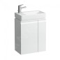 Laufen Pro S - Meuble pour lave-mains avec porte et étagère latérale à droite, 470x275x605 mm, blanc mat H4830010954631 Laufen Pro S - Meuble pour lave-mains avec porte et étagère latérale à droite, 470x275x605 mm, blanc mat H4830010954631
